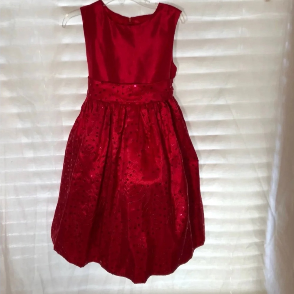 Girls Red Dress Size 5